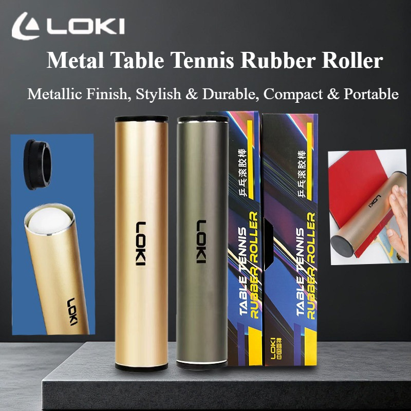 Table Tennis Spin - LOKI 금속 탁구 러버 롤러 볼