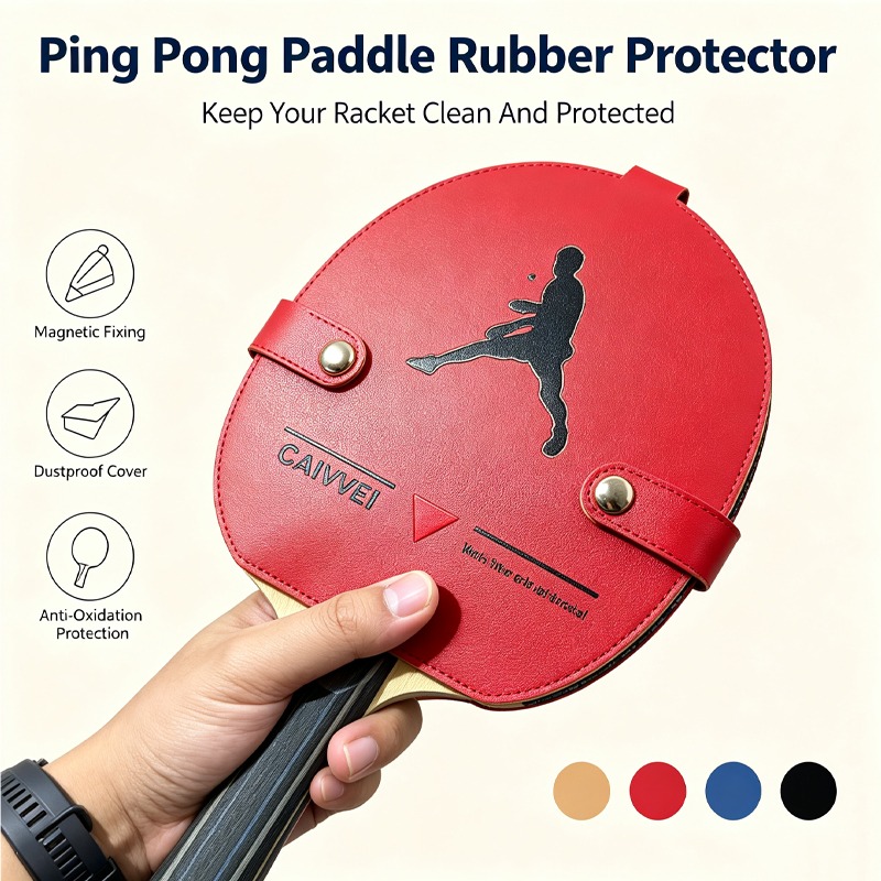 Table Tennis Score - 자석식 탁구 라켓 보호 커버, 산화
