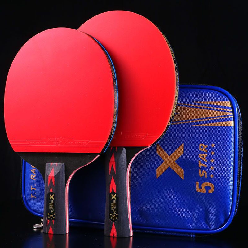 Huieson 5/6 스타 탁구 라켓 탄소 공격 탁구  - Table Tennis Xiom 리뷰 및 가격