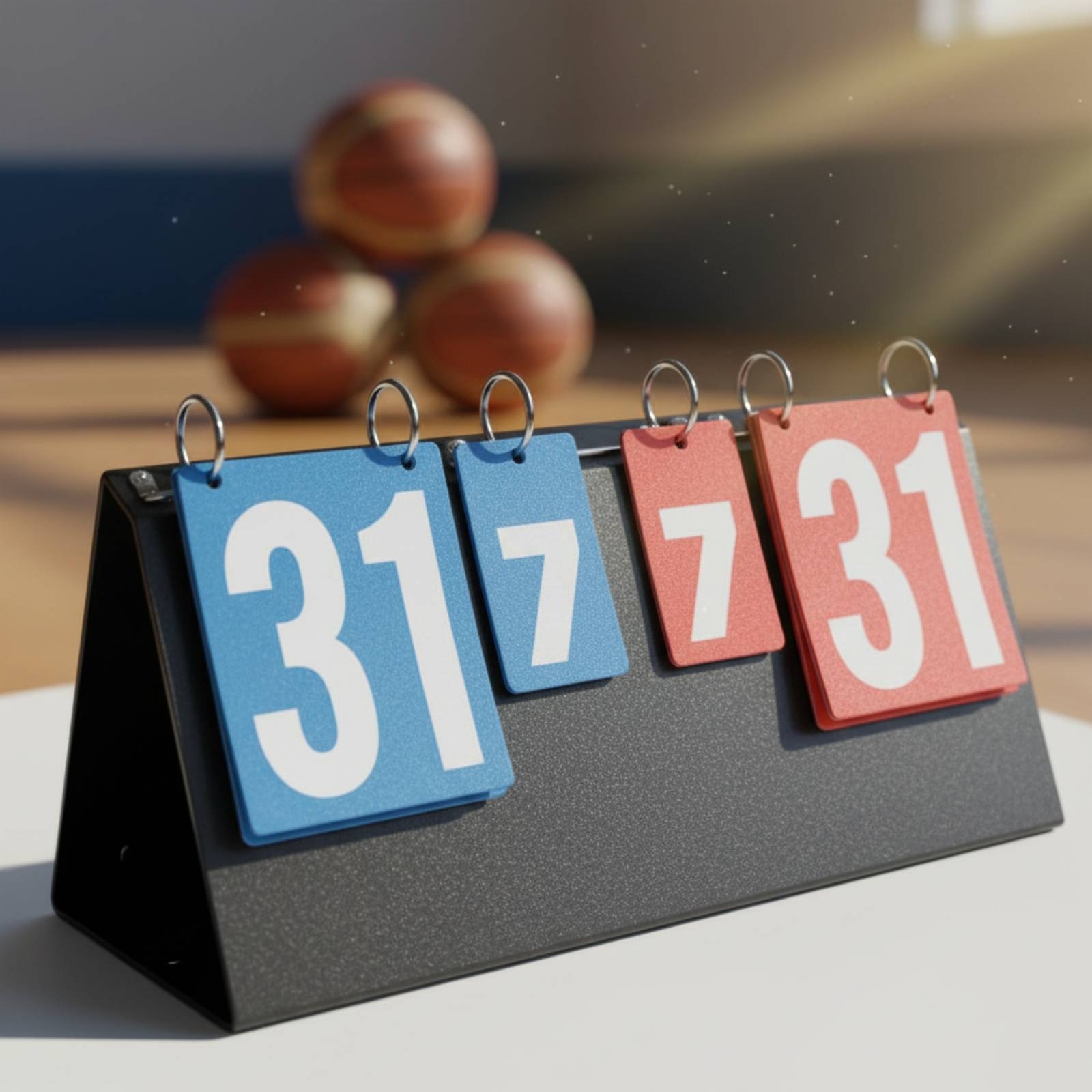 휴대용 플립 점수판 다목적 스포츠 플립 점수판 탁구 점 - Table Tennis Score 리뷰 및 가격
