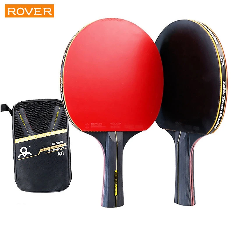 5/6 스타 탁구 라켓 2PCS 전문 탁구 라켓 세트  - Table Tennis Forehand 리뷰 및 가격
