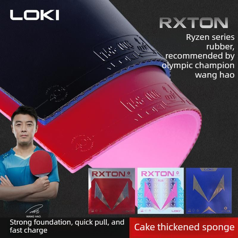 오리지널 LOKI RXTON 1 탁구 고무 스티키 고무 - Table Tennis Spin 리뷰 및 가격