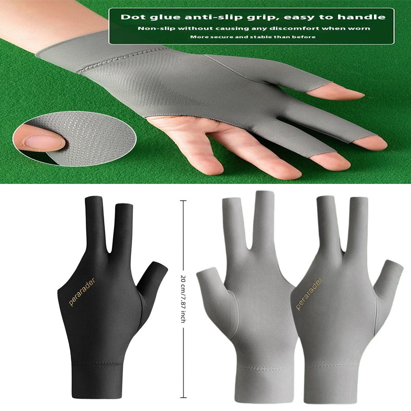 손가락이 노출된 당구 장갑, 그립감 강화 왼손용 오픈  - Table Tennis Us Open 리뷰 및 가격