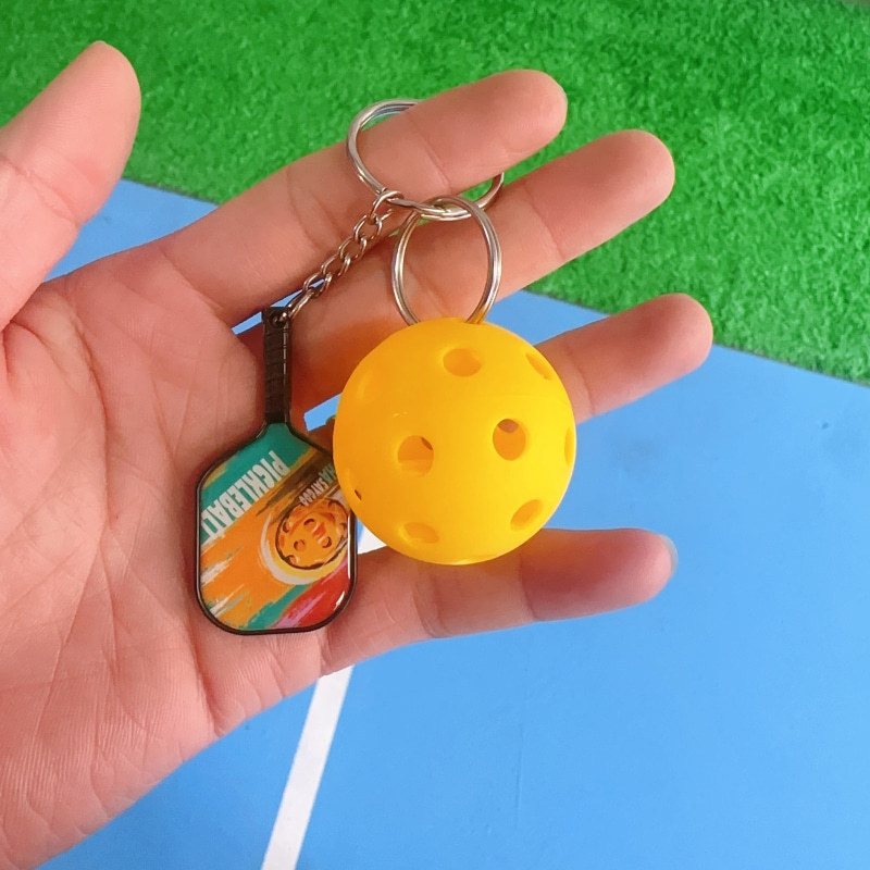 미니 피클볼 펜던트, 미니 패들 액세서리, 휴대폰 키체 - Table Tennis Score 리뷰 및 가격
